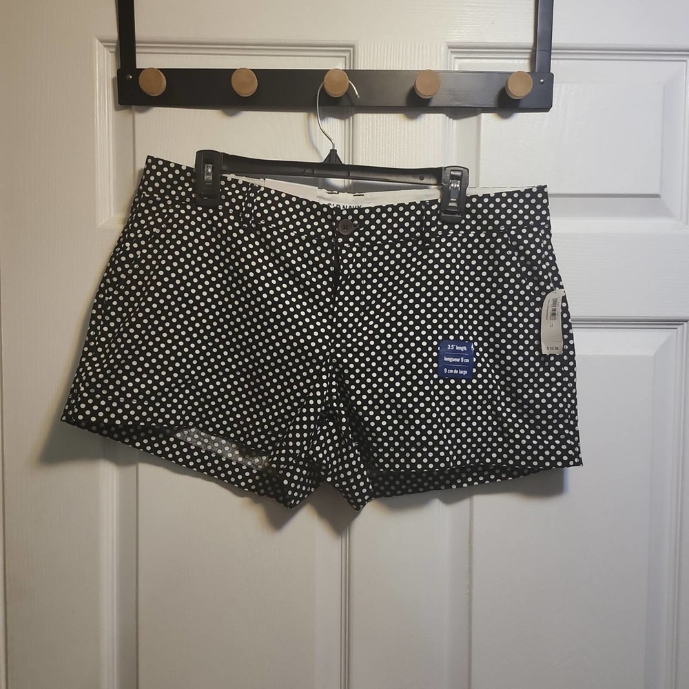 Old Navy Shorts Polka Dot NWT size 12 #050